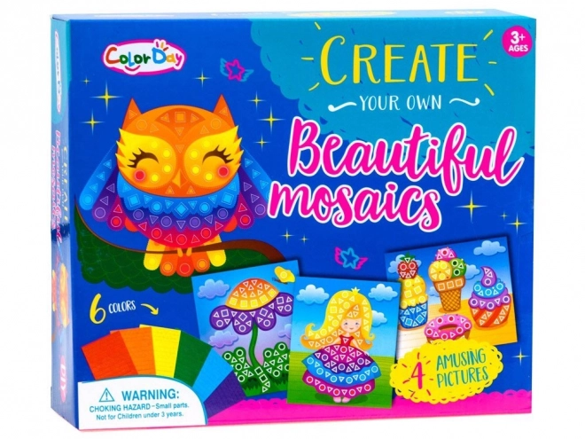 Mosaïque en mousse créative chouette – A