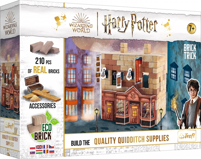 Trefl Brick Trick Harry Potter Construction du magasin d’Équipement de Quidditch de première qualité