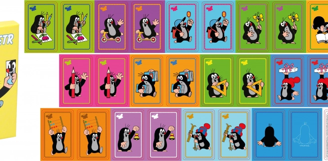 Krtek Černý Petr - Couleurs