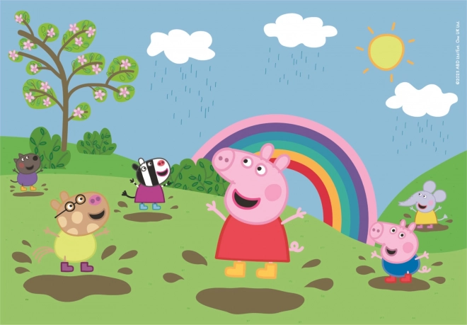 Puzzle Peppa Pig 2x60 pièces
