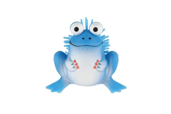 Grenouille anti-stress en silicone à presser 8x9cm 6 couleurs en sachet 12 pièces en boîte