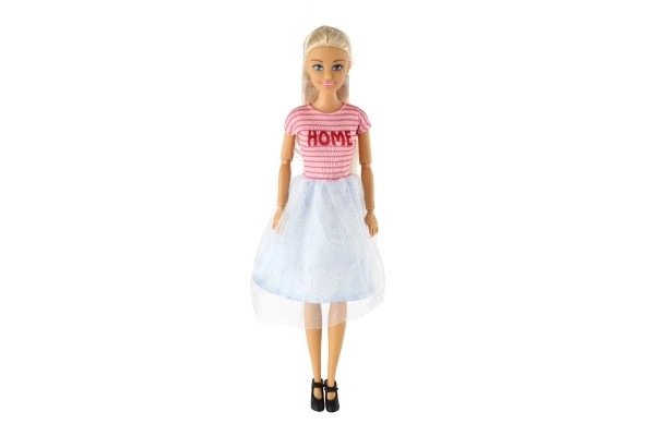 Poupée Anlily articulée avec chambre en plastique 26cm avec accessoires dans boîte 37x27x17cm