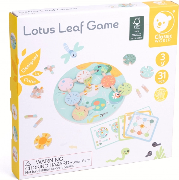 Classic World jeu sensoriel Feuille de lotus