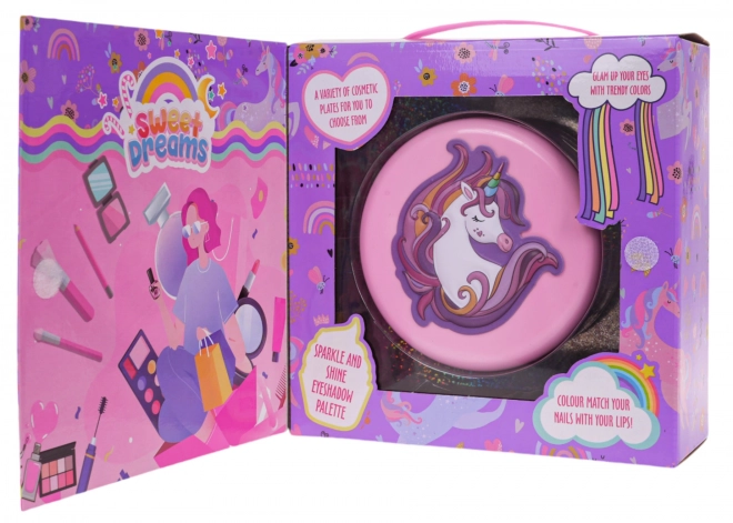 Ensemble de maquillage licorne