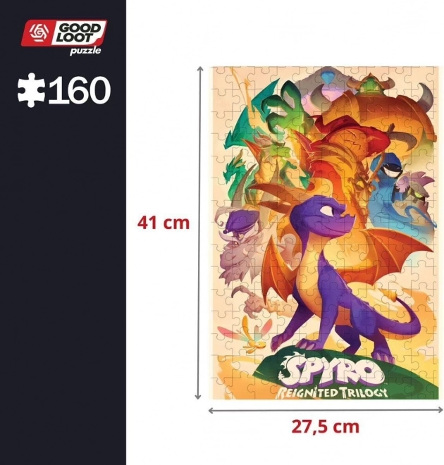 Puzzle Spyro Reignited Trilogy : Héros 160 pièces