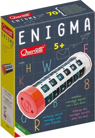 Quercetti Enigma – jeu de chiffrement pour enfants