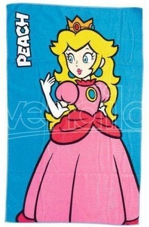 Serviette de sport Super Mario avec Peach