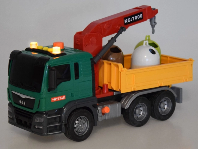 Camion benne éducatif avec conteneurs Toytar