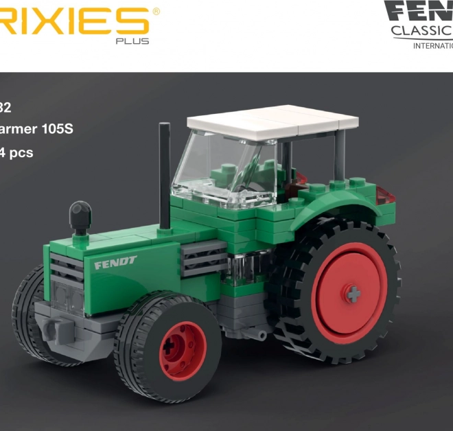 Set de construction BRIXIES Plus Tracteur Historique Fendt Farmer 105S