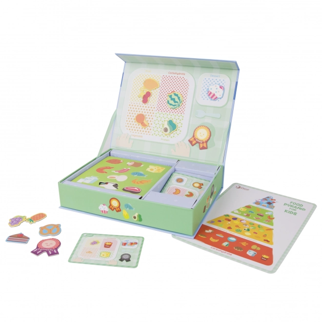Science de la nutrition pour enfants avec tableau magnétique