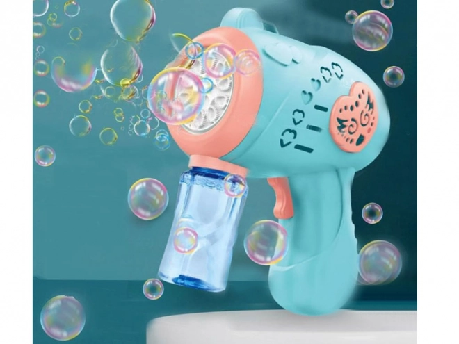 Pistolet à bulles coloré pour enfants