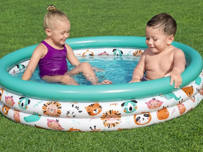 Bestway piscine gonflable enfants Safari animaux