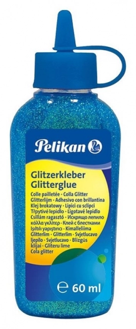 PELIKAN Colle pailletée 60ml turquoise