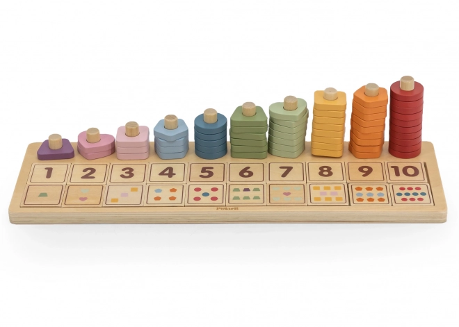 Compteur en bois et jouet de tri Montessori de PolarB
