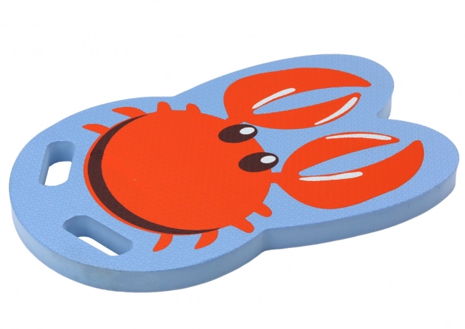 Planche en mousse bleue pour l'apprentissage de la natation