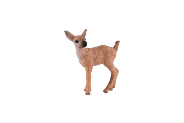 Biche européenne en plastique Zooted 4cm en sachet