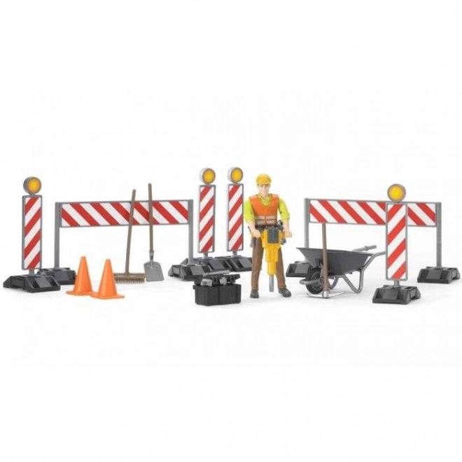 Bruder BWORLD Barrières et panneaux de signalisation