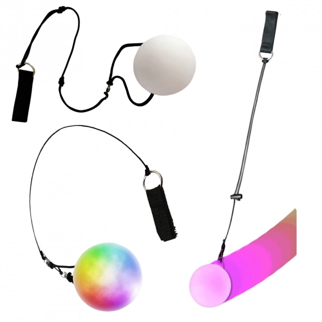 Boules LED lumineuses pour jongler