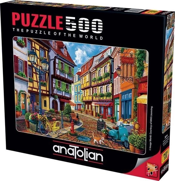 Puzzle Rue Pavée 500 Pièces Anatolian