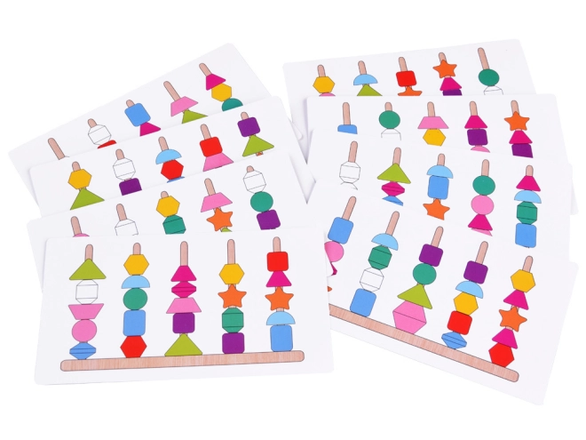 Apprentissage des couleurs, des formes et des séquences