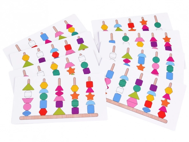 Puzzle éducatif en bois 25 pcs