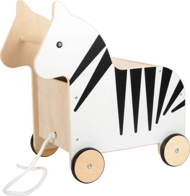 Boîte de rangement pour jouets Small foot «Zèbre Wildlife»