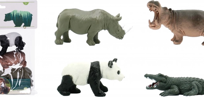 Ensemble de figurines d'animaux 4 pcs 12,5 cm