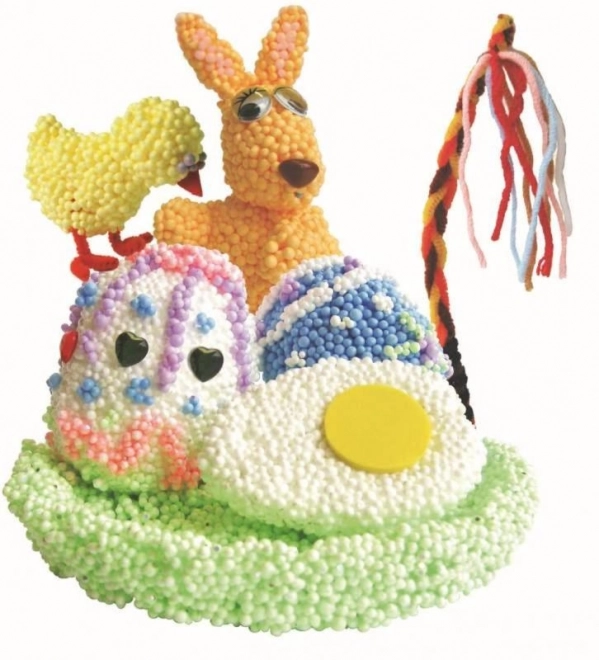 PlayFoam4; Modélina/Plastiline boule avec accessoires 7 couleurs