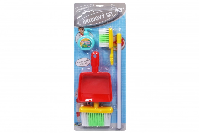 Set de nettoyage avec balayette 51 cm