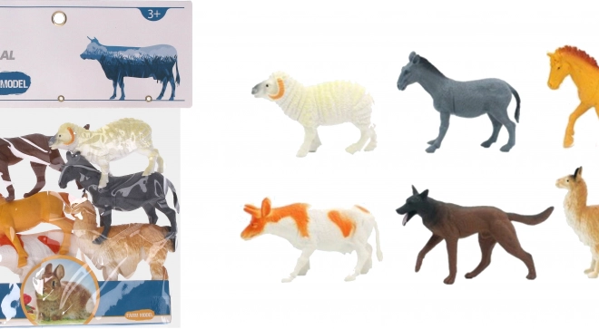 Figurines d'animaux de la ferme