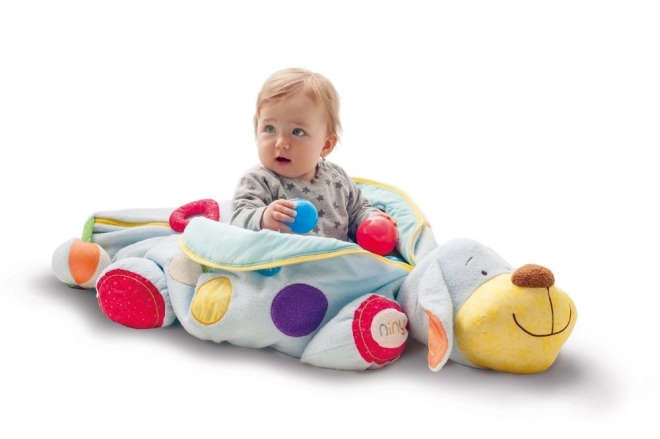 Chien en peluche multifonction avec balles de Niny