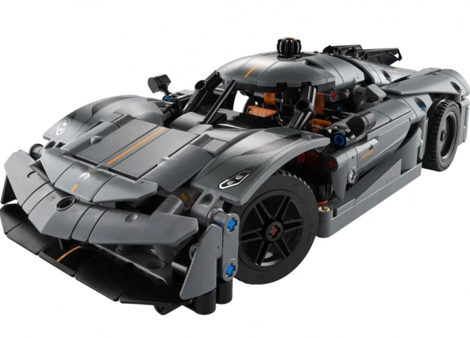 LEGO Technic 42173 Hypercar Gris Koenigsegg Jesko Absolut