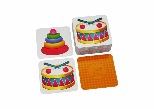 Jeux pour enfants pour les plus petits 3 en 1 jeu de société dans une boîte en métal