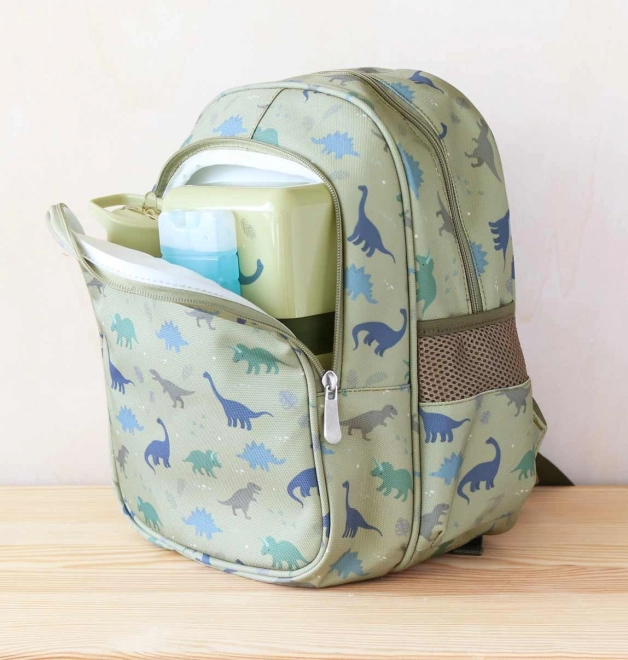 Une petite société adorable - sac à dos pour la maternelle - dinosaures
