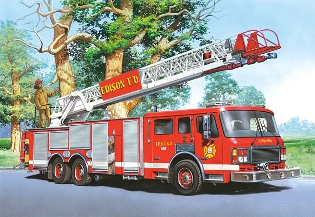 CASTORLAND Puzzle Pompiers 60 pièces