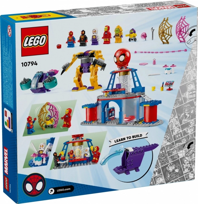 LEGO Marvel 10794 Base de l'équipe Spidey
