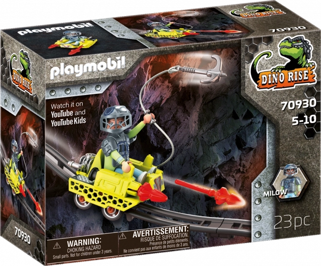 Playmobil Dino Rise chariot de mine