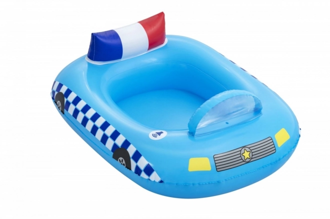 Bateau gonflable voiture de police 97cm x 74cm