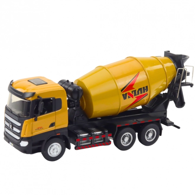 Camion malaxeur à béton métallique Huina Khaki 1:50