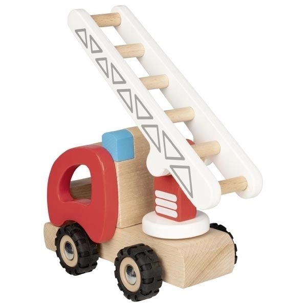Camion de pompier avec échelle