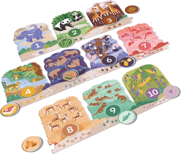 Compter de 1 à 10 avec les animaux