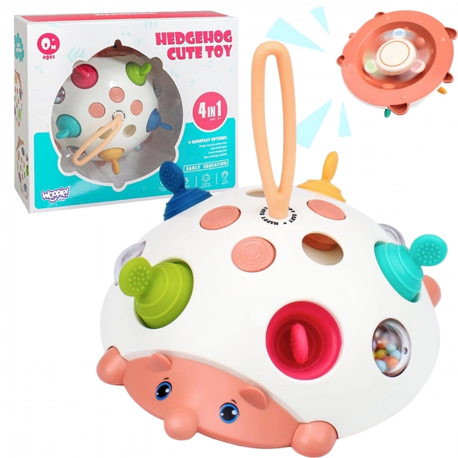 Jouet Sensoriel Hérisson 4-en-1 Pop-it Actif