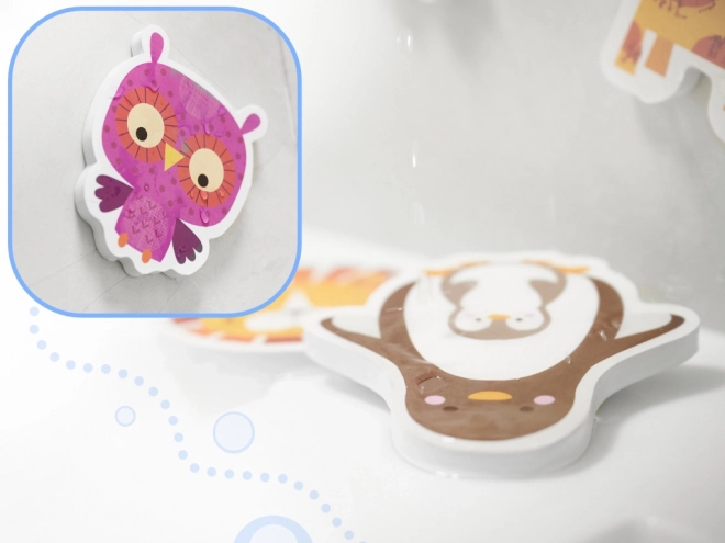 Animaux en mousse pour le bain - Zoo