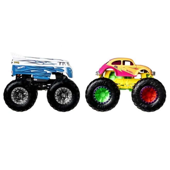 Combat de démolition de monster trucks Hot Wheels