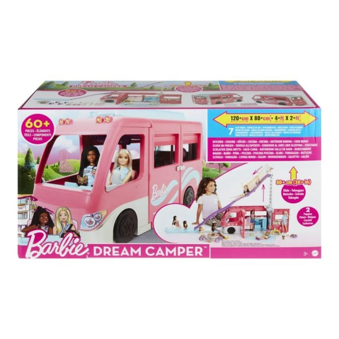Camping-car extensible avec 7 zones de jeu