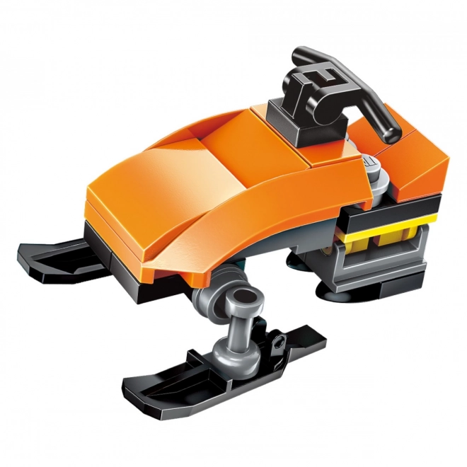 Qman Squros Extrême Changeable 2102-8 Motoneige Redfox 3v1