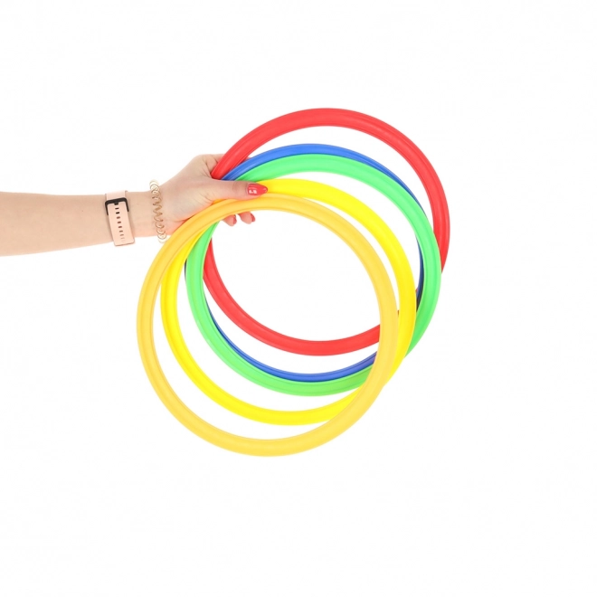Jeu de saut - cercles colorés