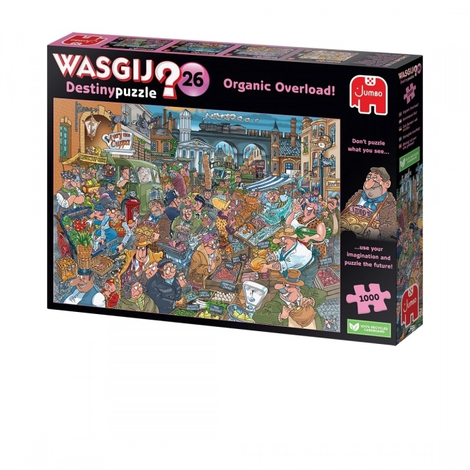 Puzzle 1000 pièces Wasgij Davy au marché