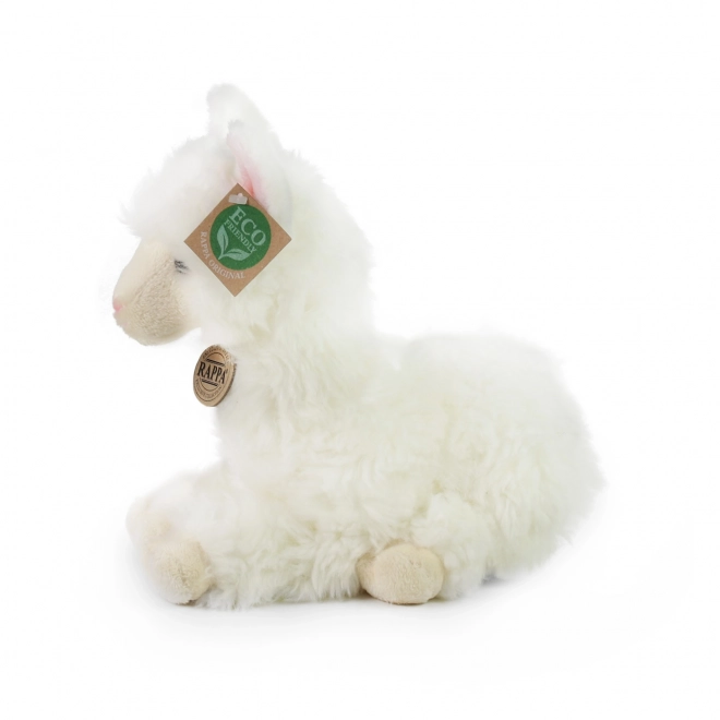 Lama en peluche Rappa allongée - 23 cm