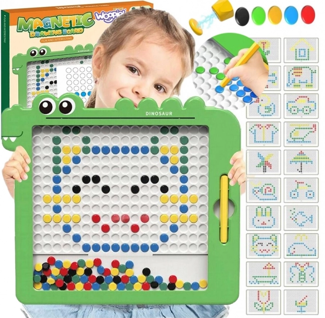 Tableau magnétique pour enfants MagPad Dinozaur de WOOPIE